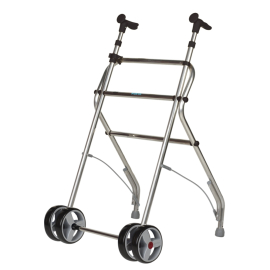 Rollator | Aluminium | Opvouwbaar | In hoogte verstelbaar | Zwart | AIR | FORTA