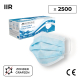 2500 IIR Chirurgische Maskers | 0,10€/elk | Zonder grafeen | 3 lagen | Disposable | 50 dozen van 50 | Mobiclinic - Foto 1