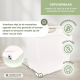 Voerbak | 8 kg - 20 l | Veilige sluiting | Met wielen | Inclusief schepje en maatbeker | Wit | FeedPet | Mobiclinic - Foto 7