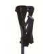 Queraltó Pair of Ergotech Height-Adjustable Crutches with Padded Handle, Blue - Foto 3