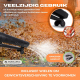 Plug-in vacuümblazer | 900W | 3 in 1 | Versnipperen | Met schouderhandgreep | 6 snelheden | Mobiclean | Mobiclinic - Foto 6