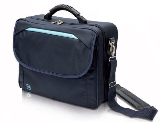 Elite bags, medical briefcase for home care, removable compartments, fastenning rubber