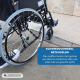 Opvouwbare rolstoel| Opvouwbaar | Orthopedisch | Staal | Catedral | Mobiclinic - Foto 6