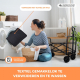 Strand- en tuintransportwagen | Verstelbare handgreep | 71x47x67cm | Opvouwbaar | 360º wielen | Duna Basic | Mobiclinic - Foto 4
