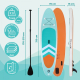 Opblaasbaar paddle-surfplank | 320 x 83 cm | Verstelbare peddel | Pomp | Veiligheidsriem | Reisrugzak | Lilo | Mobiclinic - Foto 2