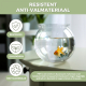 Klein rond aquarium | PET eco | 4L | Kleine vis | Gemakkelijk schoon te maken | 20x20x17,5cm | Watertuin | Nemo | Mobiclinic - Foto 4