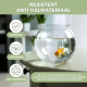 Klein rond aquarium | PET eco | 4L | Kleine vis | Gemakkelijk schoon te maken | 20x20x17,5cm | Watertuin | Nemo | Mobiclinic - Foto 3