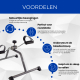 Afneembare trapas | Arm- en beentrainer | Verstelbaar | Sendero | Mobiclinic - Foto 8