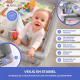 Box met tapijt | Baby's en kinderen | 125x125x67cm| Opvouwbaar | Draagtas | Grijs | Happyland | Mobiclinic - Foto 6