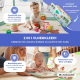 Box met tapijt | Baby's en kinderen | 125x125x67cm | Opvouwbaar | Draagtas | Groen | Happyland | Mobiclinic - Foto 3