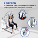 Passieve tillift | Inclusief harnas met 4 haken | Gebruiken tijdens opladen | Compact | Max 180kg | Fortuna Basis | Mobiclinic - Foto 5