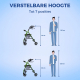 Pack Escorial Plus | Opvouwbare rollator | Groen | Remmen op hendels | Anti-decubituskussen | Visco-elastisch | Mobiclinic - Foto 3