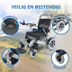 Elektrische rolstoel | Opvouwbaar | Hoge autonomie 51 km | 30Ah-batterij | Aluminium | Troya Plus Ultra | Mobiclinic - Foto 3