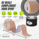 Set van 2 Kinesiotape | Zwart en Beige | Neuromusculaire Bandage | 5mx5cm | Mobitape | Mobiclinic - Foto 2