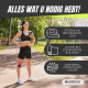 Set van 2 Kinesiotape | Zwart en Beige | Neuromusculaire Bandage | 5mx5cm | Mobitape | Mobiclinic - Foto 4