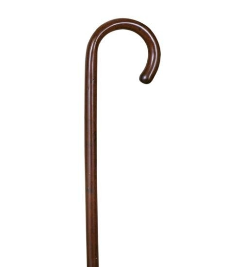 Wandelstok, kastanje, bruin, eendelig