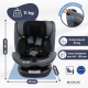 Kinderautostoel | 360º draaibaar | Verstelbaar | 40-150 cm | 0-12 jaar | Isofix | Top Tether | Pandafix | Mobiclinic - Foto 2