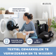 Kinderautostoel | 360º draaibaar | Verstelbaar | 40-150 cm | 0-12 jaar | Isofix | Top Tether | Pandafix | Mobiclinic - Foto 7