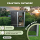 Tuinhuisje | Opslag | Schuin dak | Schuifdeur | Afsluitbaar | Zwaar uitgevoerd | Nomi |Mobiclinic - Foto 5