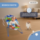 Babyhangmat | Arco Interactief | Liggend | Met harnas | Trilling | Muziek | Flash | Multicolor | Mobiclinic - Foto 3