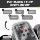 Mini hometrainer | 10 snelheden | LCD scherm | Antislip pedalen | Grijs | Veleta | Mobiclinic - Foto 2