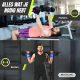 Paar halters 30 kg | Verstelbaar | 2 in 1 | Verbindingsstang | Draagbaar | Afneembaar | Maxifit | Mobiclinic - Foto 3