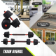 Paar halters 30 kg | Verstelbaar | 2 in 1 | Verbindingsstang | Draagbaar | Afneembaar | Maxifit | Mobiclinic - Foto 7