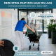 Transportrolstoel | Opvouwbaar | Met transporttas en remmen | Zwart | Neptuno | Mobiclinic - Foto 3
