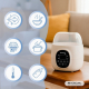 Dubbele flessenwarmer | 6 in 1 | Sterilisator | Instelbare temperatuur | Programmeerbaar | Compact | Bibidu | Mobiclinic - Foto 3