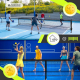 Pickleballset | 4 rackets | 4 ballen | Net met wielen | Draagtas | Antislipgreep | Mobiall | Mobiclinic - Foto 5