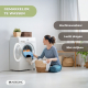 Hondenzwemvest | Verstelbaar harnas | Ringriem | Handvat | Lichtgewicht | Decoratieve vin | Sharky | L | Mobiclinic - Foto 19