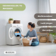Hondenzwemvest | Verstelbaar harnas | Ringriem | Handvat | Lichtgewicht | Decoratieve vin | Sharky | L | Mobiclinic - Foto 20