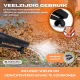 Plug-in vacuümblazer | 900W | 3 in 1 | Versnipperen | Met schouderhandgreep | 6 snelheden | Mobiclean | Mobiclinic - Foto 5
