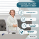 Draaibare badstoel | Draaiende badstoel | Armleuningen | Anatomische rugleuning | 360º | Lago | Mobiclinic - Foto 7