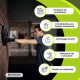 Boksmachine | 9 modi en snelheden | Inclusief handschoenen | Verlichting | LED-scherm en Bluetooth | MuziekKangu | Mobiclinic - Foto 7
