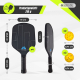 Pickleballset | 4 Fiberglass rackets | 4 ballen | Draagtas | Antislipgrip | Mobiall | Mobiclinic - Foto 2