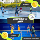 Pickleballset | 4 Fiberglass rackets | 4 ballen | Draagtas | Antislipgrip | Mobiall | Mobiclinic - Foto 5