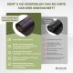 Onkruidbestrijdingsgaas | 150g/m² | UV-bestendig | Ademend en doorlatend | 1 x 5 m | HerbStop | Mobiclinic - Foto 5