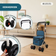 Winkelwagenrollator | 4 wielen | Tot 120 kg | Opvouwbaar | Met tas | Remsysteem | Blauw | Colosseum | Mobiclinic - Foto 4
