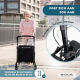 Opvouwbare rollator | Winkelwagen | Remsysteem | Verstelbare hoogte | Enkelvoudige hendel | XXL-tas | Formen | Mobiclinic - Foto 7