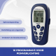 Draagbare elektrostimulator | Pijnverlichting met elektrode | 16 programma's | TENS eco basic - Foto 3