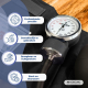 Handmatige armbloeddrukmeter & Stethoscoop Pack | Stethoscoop met dubbele bel van aluminium | Mobiclinic - Foto 7
