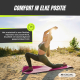 Yoga mat | Anti-slip | 181x61x0.6cm | Flexibel | TPE | Wasbaar | Eco-vriendelijk | Roze| EY-01| Mobiclinic - Foto 5