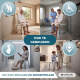 Douche/toiletstoel | In hoogte verstelbaar met ergonomische zitting en anti-slip doppen | San Fermín | Mobiclinic - Foto 5
