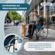 Rolstoel | Opvouwbaar | Grote wielen | Orthopedisch | Lichtgewicht | Júcar | Clinicalfy - Foto 7