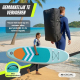 Opblaasbaar paddle-surfplank | 320 x 83 cm | Verstelbare peddel | Pomp | Veiligheidsriem | Reisrugzak | Lilo | Mobiclinic - Foto 7