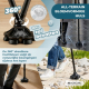 Opvouwbare wandelstok | Linkshandig | Verstelbare hoogte | Ergonomische handgreep | Antislip dop | FlexGo | Mobiclinic - Foto 6