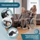 Rolstoel | Verstelbaar frame | Snelontgrendeling | Kantelbeveiliging | Luchtwielen | Aluminium | Trevi | Mobiclinic - Foto 5