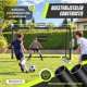 Voetbaldoel | 240 x 160 x 85 cm | Net met spantouw | Gevoerde bescherming | Staal | Benji | Mobiclinic - Foto 4