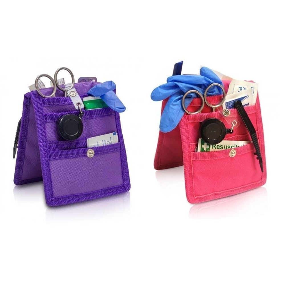 Pack 2 salvabolsillos pielęgniarkę lub piżamę robe, fioletowy i różowy, keen, elite bags